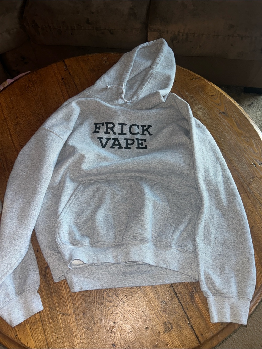 Men's Gray Pullover Hoodie